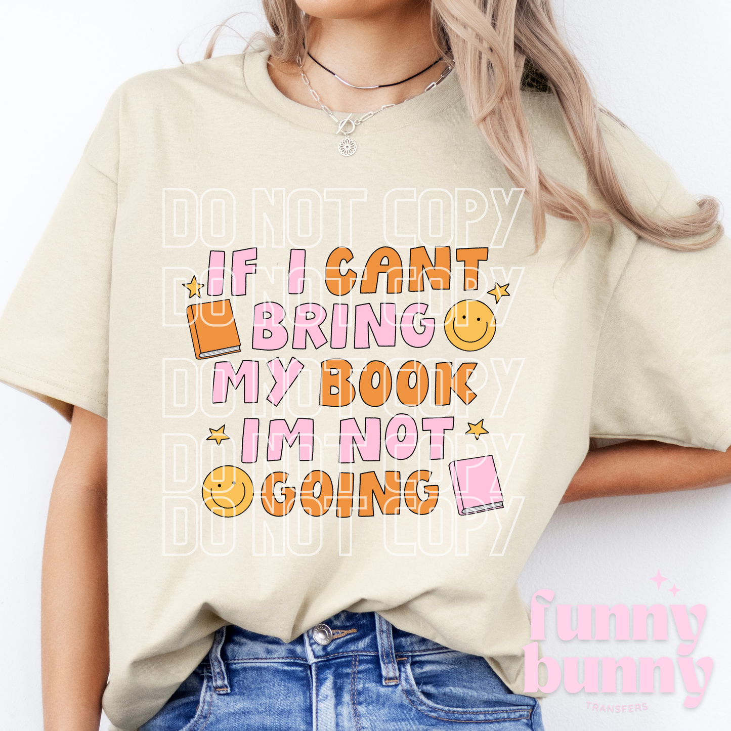 Books Not Going Orange - DTF Transfer