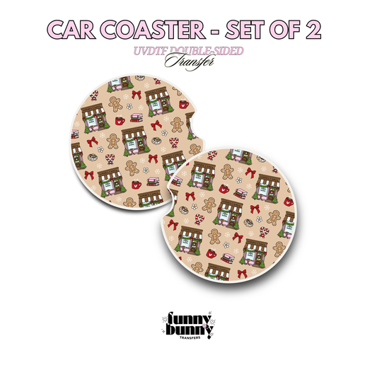 Books & Bakery Essentials - UVDTF Coaster