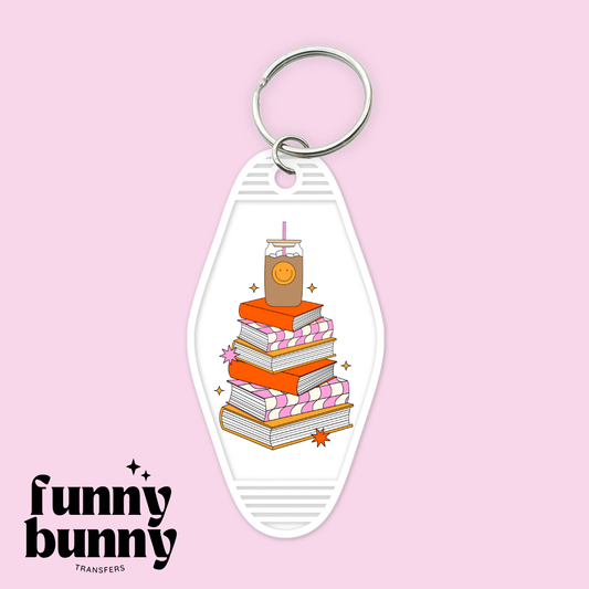Books & Coffee 2.0 - Motel Keychain