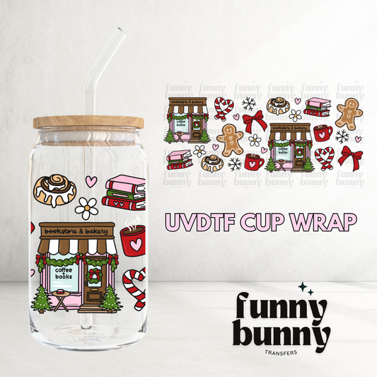 Bookstore & Bakery Essentials - 16oz UVDTF Cup Wrap