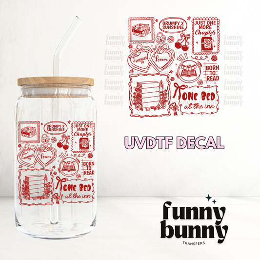 Born To Read 2.0 - UVDTF Decal