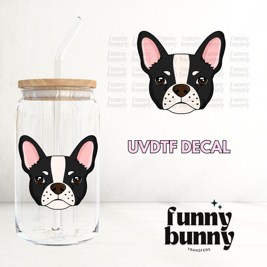 Boston Terrier Dog - UVDTF Decal