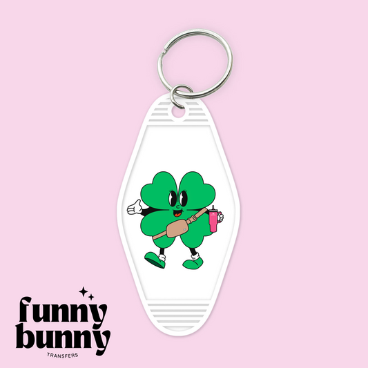 Boujee Clover - Motel Keychain