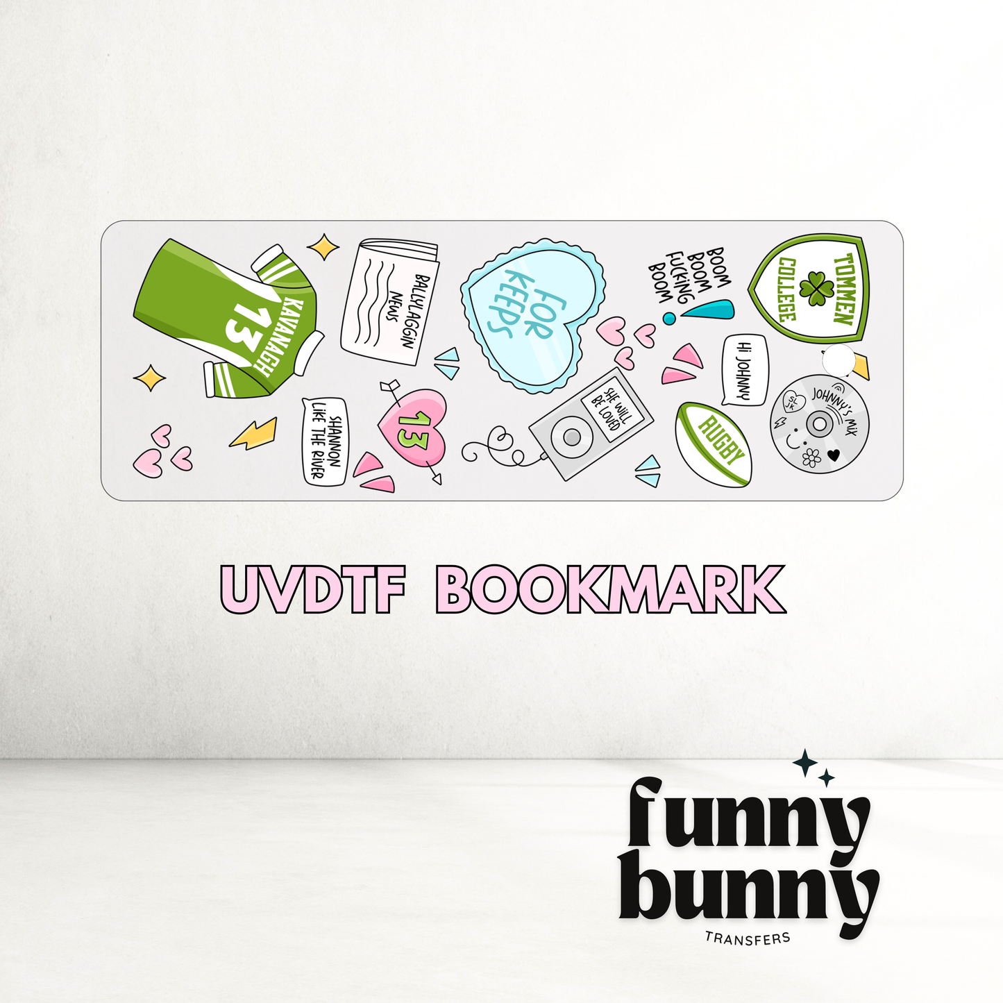 Boys Of Tommen - UVDTF Bookmark Decal