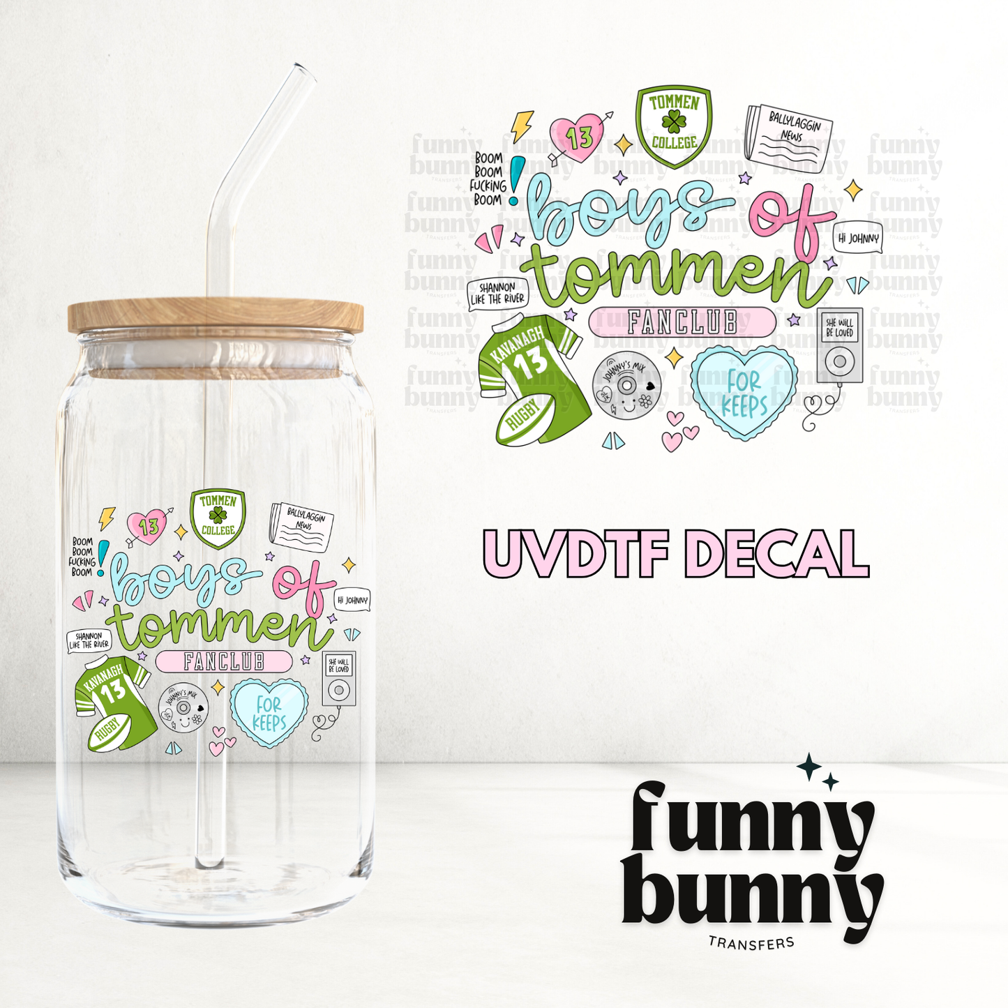 Boys Of Tommen - UVDTF Decal