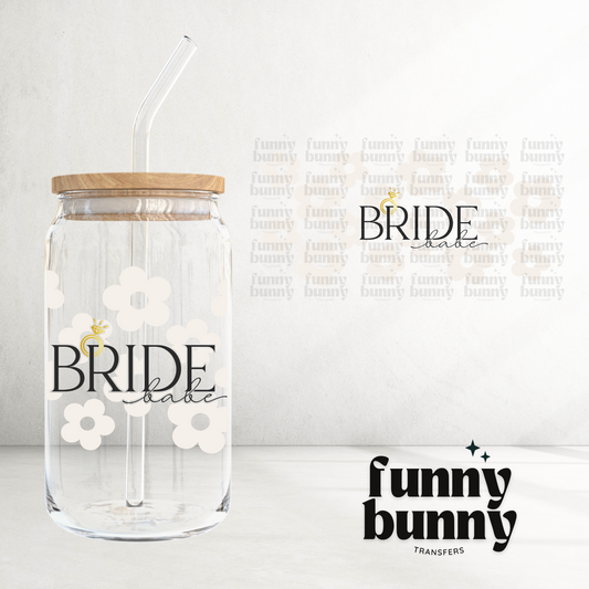 Bride Babe - 16oz UVDTF Cup Wrap