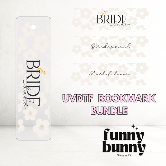 Bride Club - UVDTF Bookmark Decal Bundle