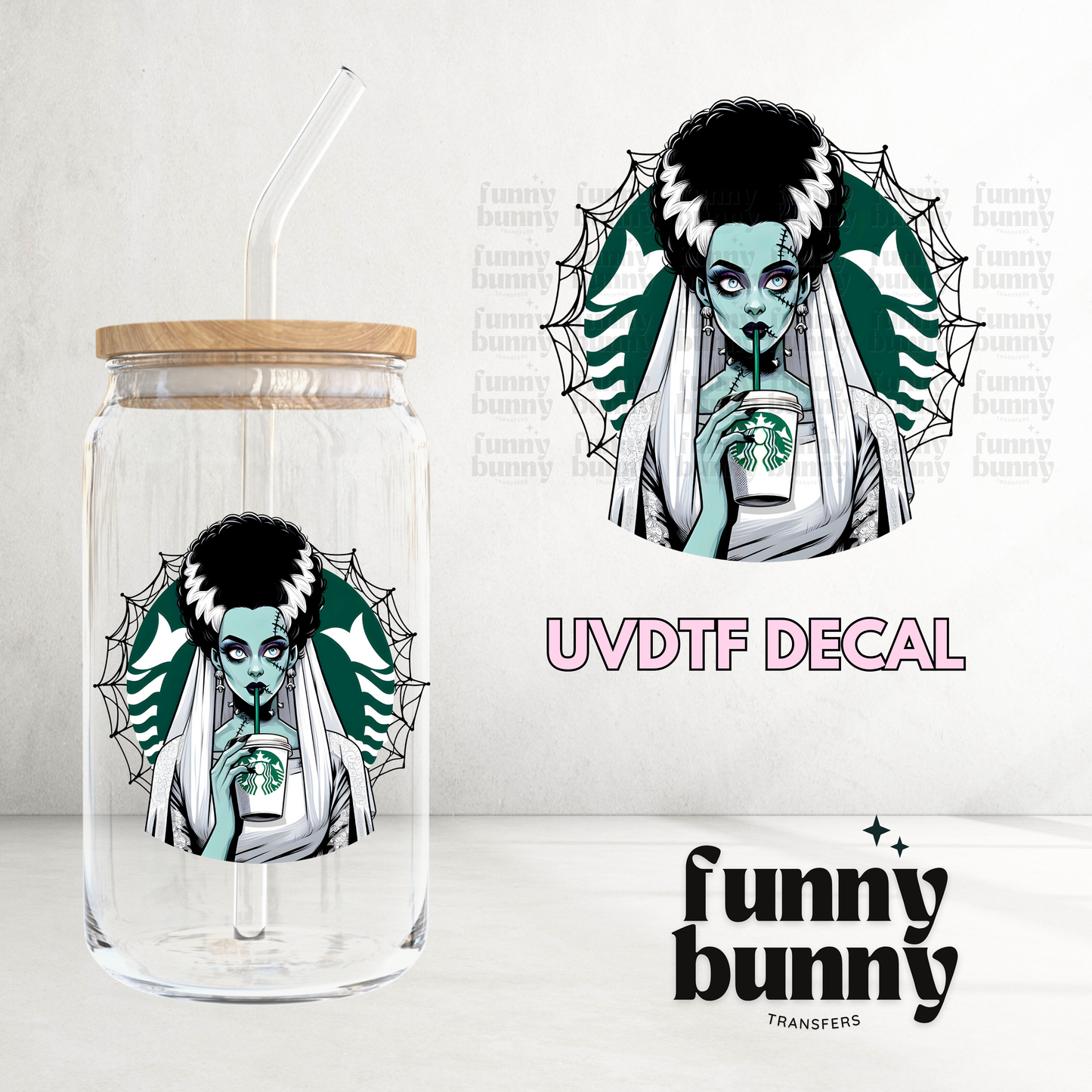 Bride Coffee - UVDTF Decal