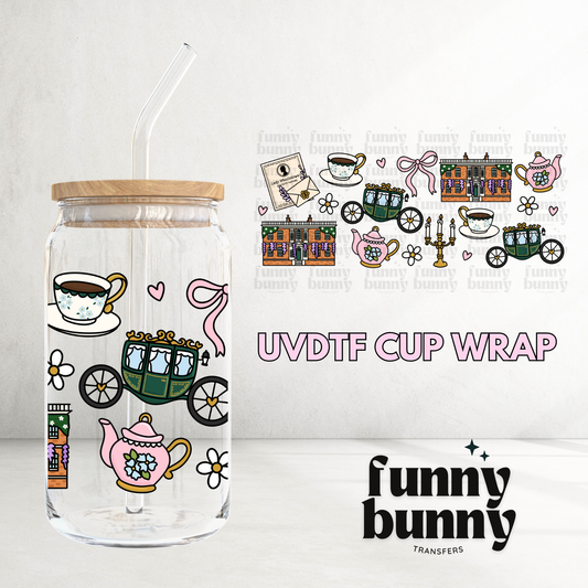 Bridgerton I - 16oz UVDTF Cup Wrap