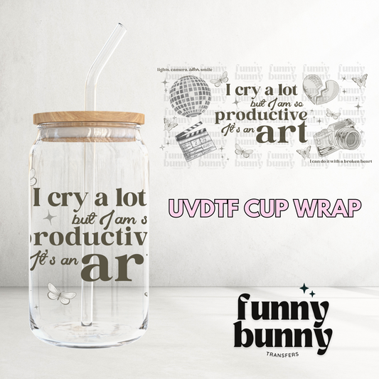 Broken Heart - 16oz UVDTF Cup Wrap