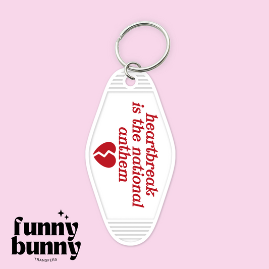 Broken Heart Anthem - Motel Keychain