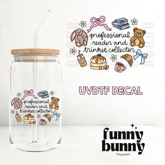 Bunny Teddy & Pancakes - UVDTF Decal