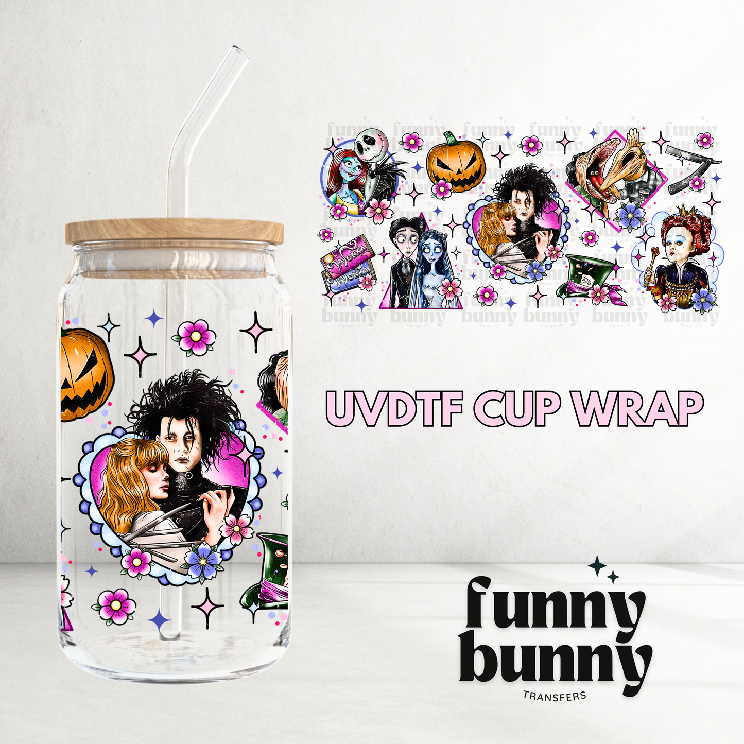 Burton Flash - 16oz UVDTF Cup Wrap