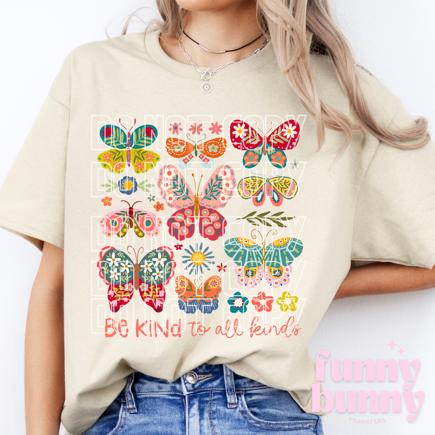 Butterfly Pattern - DTF Transfer
