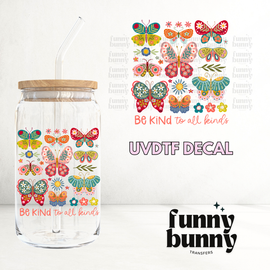 Butterfly Pattern - UVDTF Decal