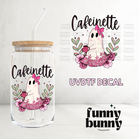 Cafeinette - UVDTF Decal