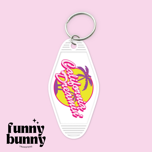 California Dreamin’ - Motel Keychain