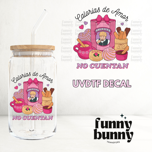 Calorias De Amor - UVDTF Decal