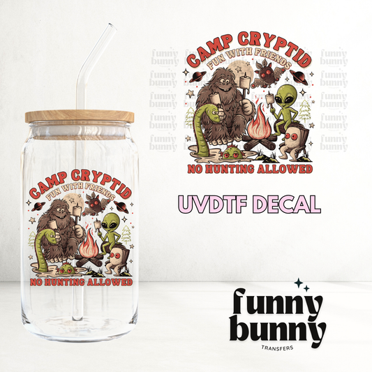 Camp Cryptid - UVDTF Decal