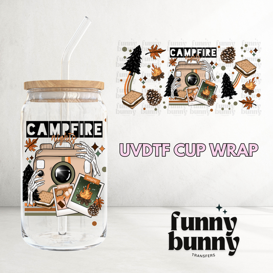 Campfires - 16oz UVDTF Cup Wrap