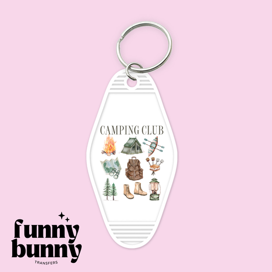 Camping Club - Motel Keychain