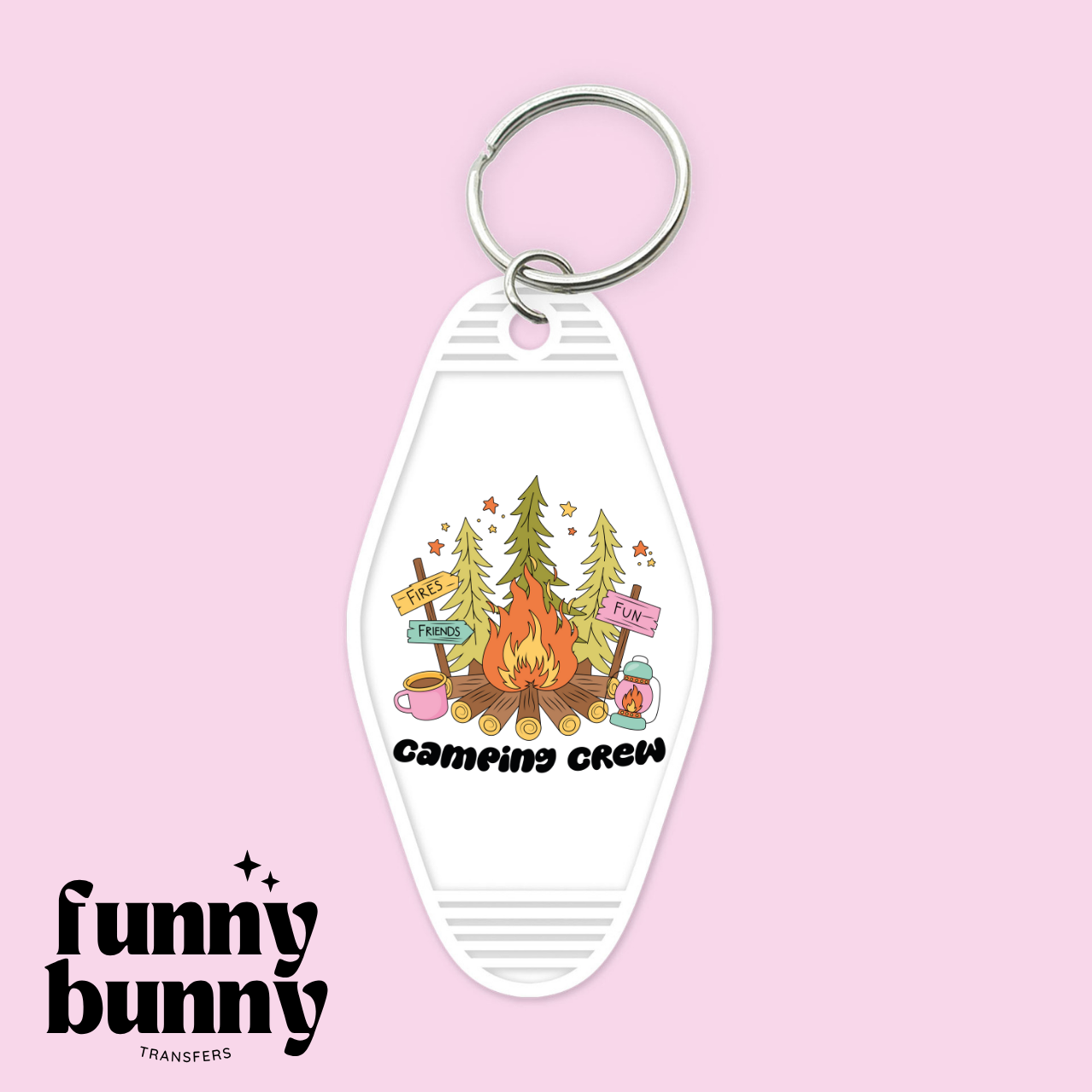 Camping Crew 2.0 - Motel Keychain