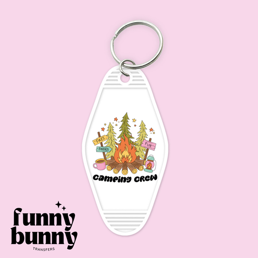 Camping Crew 2.0 - Motel Keychain