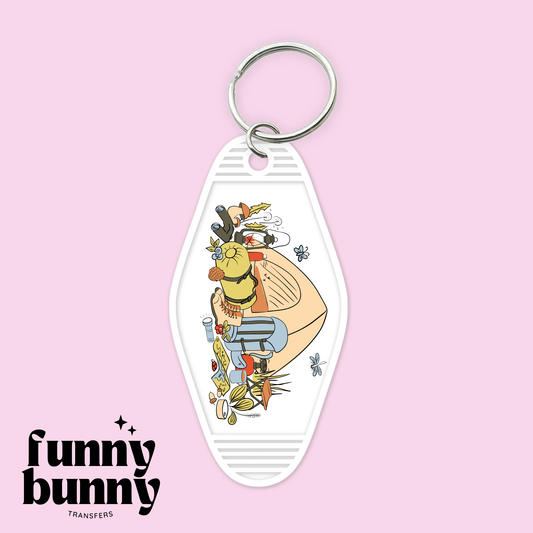 Camping Essentials - Motel Keychain