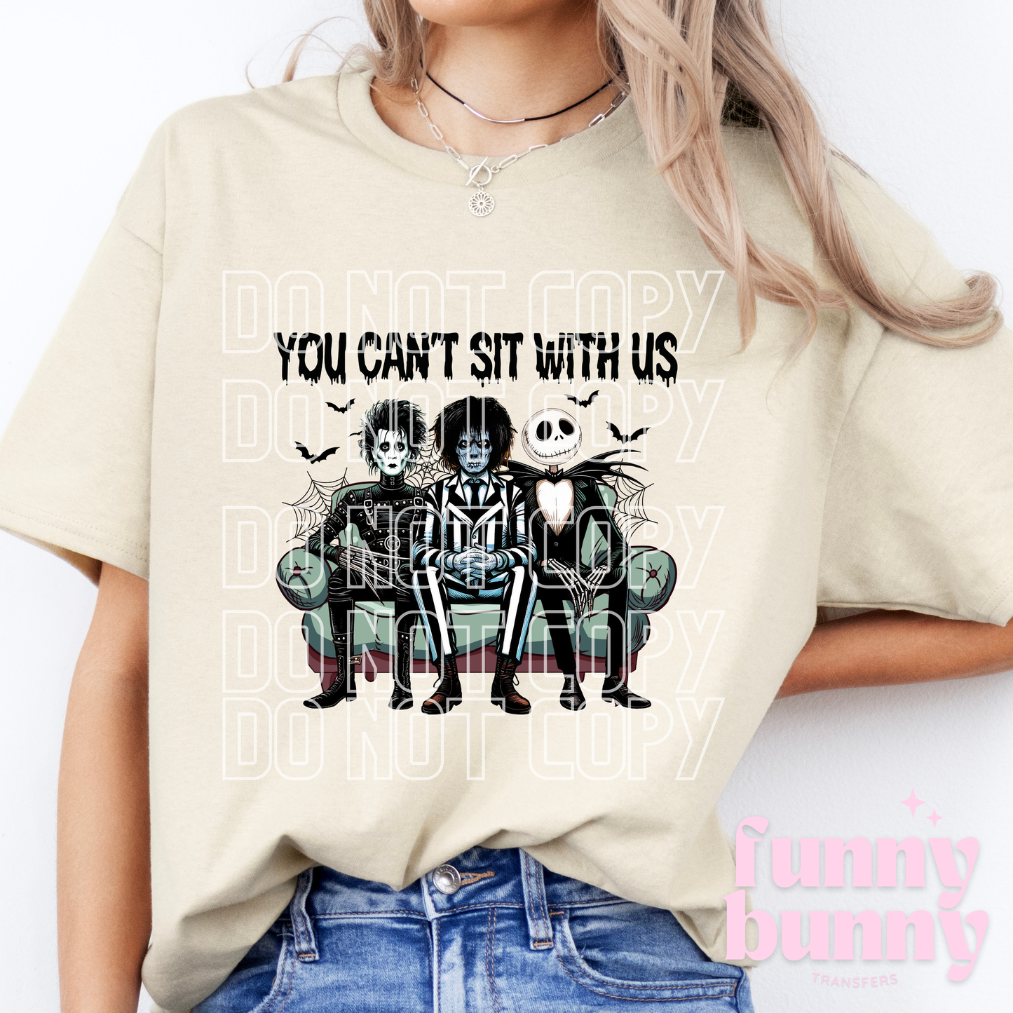 Can't Sit With Us Boys - DTF Transfer