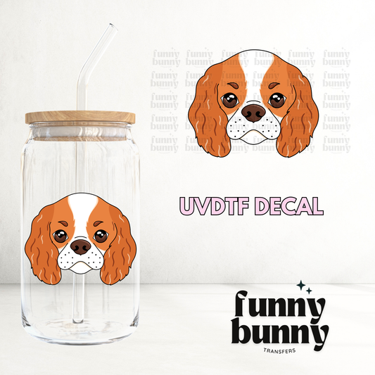 Cavalier Dog - UVDTF Decal