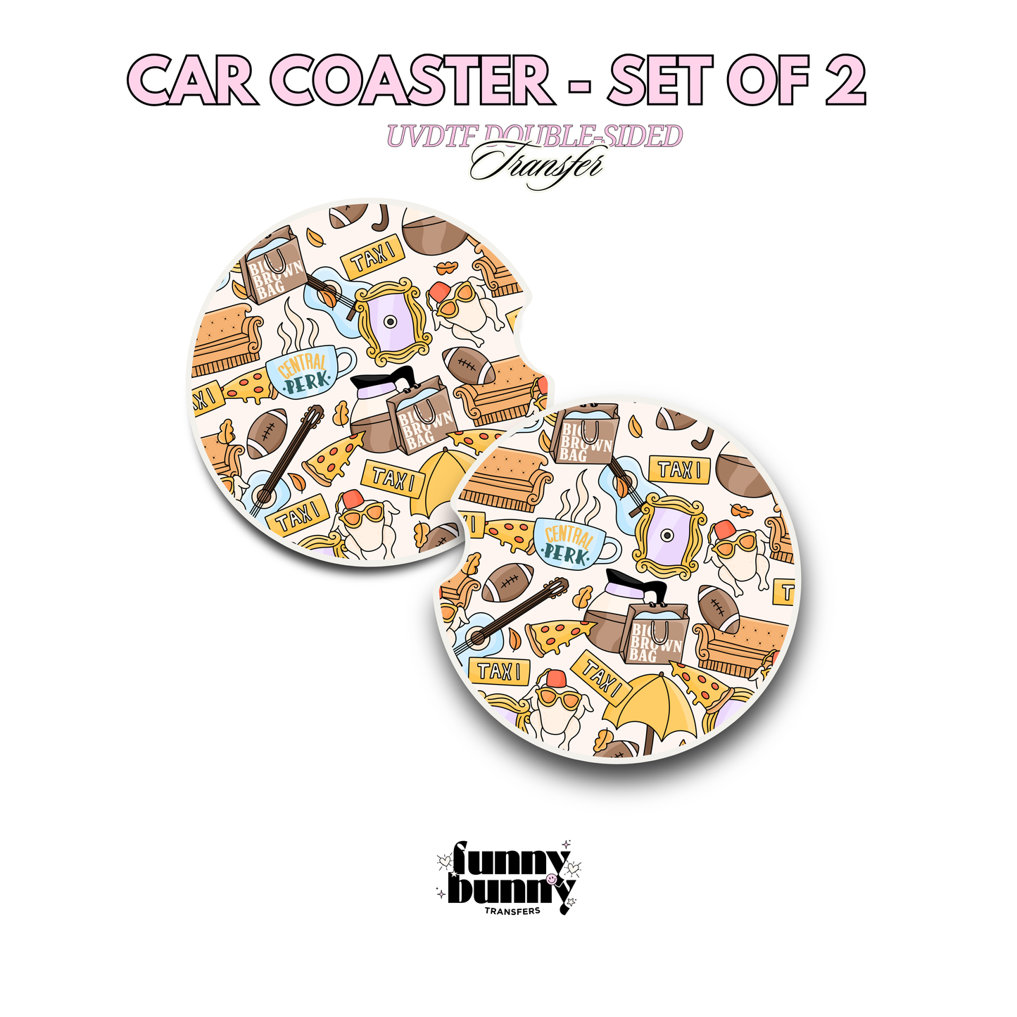 Central Perk - UVDTF Coaster