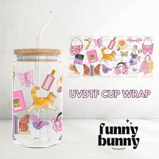 Chasing Butterflies - 16oz UVDTF Cup Wrap