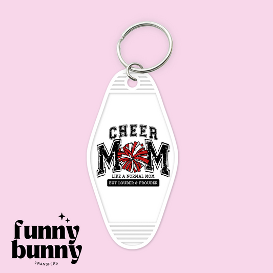 Cheer Mom - Motel Keychain