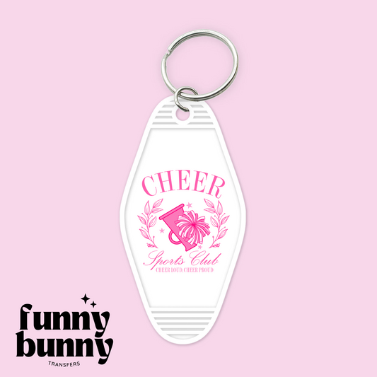 Cheer Sports Club - Motel Keychain