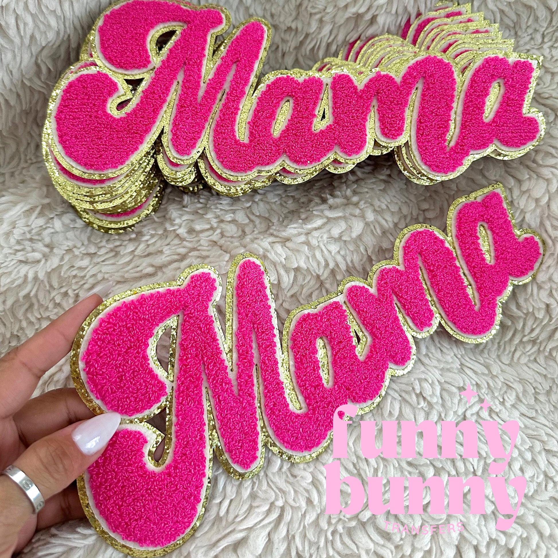 mama chenille patch        <h3 class=