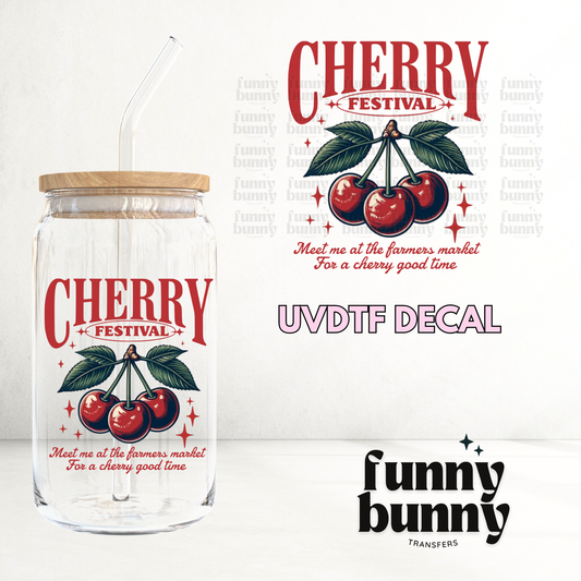 Cherry Festival Time - UVDTF Decal