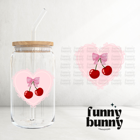 Pink & Red Strawberries - 16oz UVDTF Cup Wrap – Funny Bunny Transfers