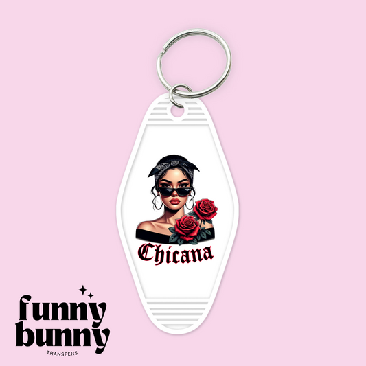 Chicana - Motel Keychain