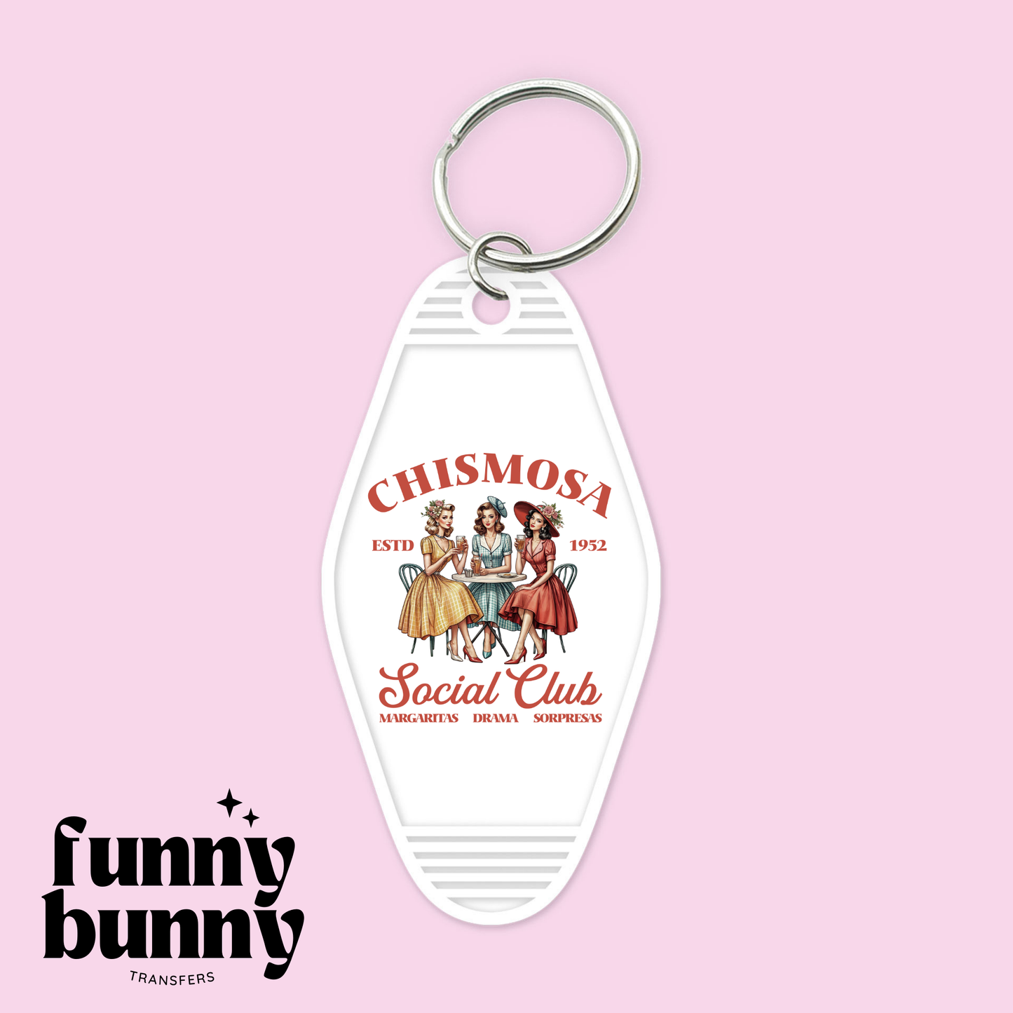Chismosa Social Club - Motel Keychain