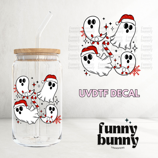 Christmas Ghosties - UVDTF Decal