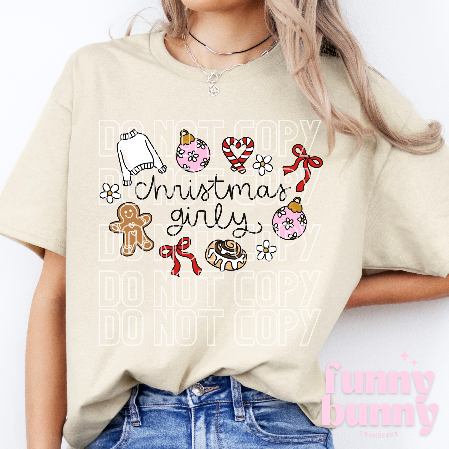 Christmas Girly - DTF Transfer