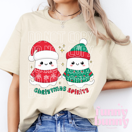 Christmas Spirits - DTF Transfer