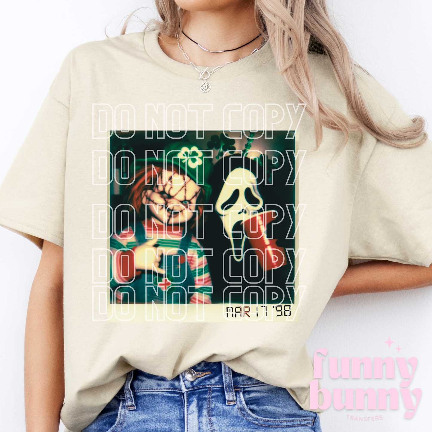 Doll & Ghost St Patty  - DTF Transfer