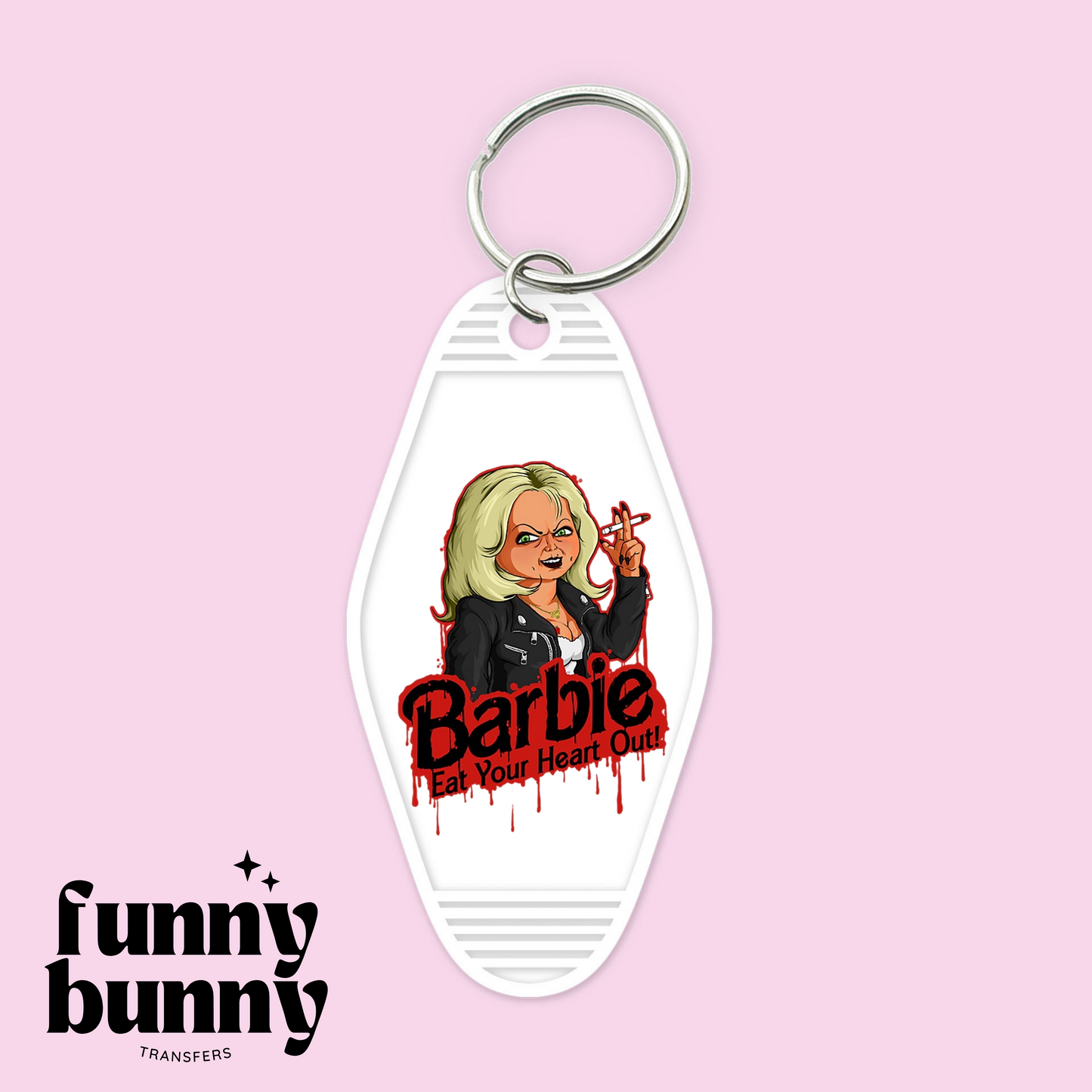 Chucky Bride Barbie - Motel Keychain