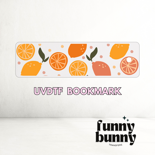 Citrus - UVDTF Bookmark Decal