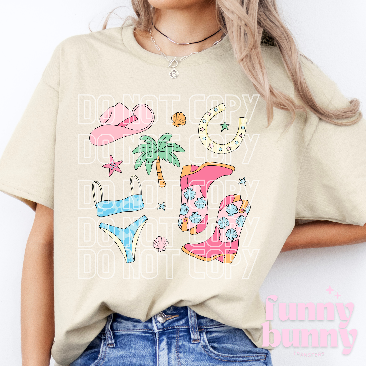 Coastal Cowgirl Essentials - DTF Transfer