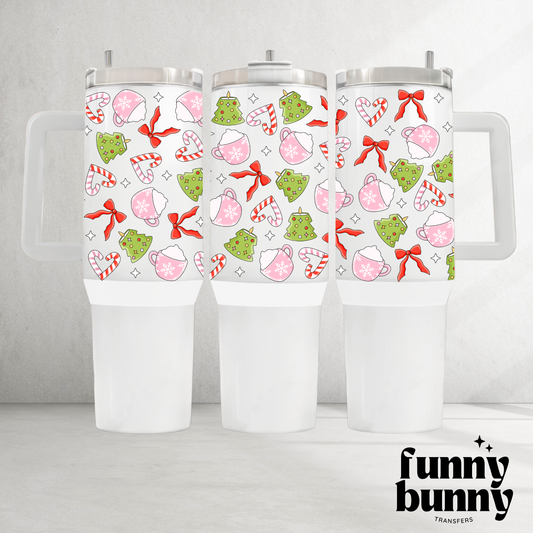 Cocoa & Ginger Bread Cookies - 40oz UVDTF Tumbler Wrap