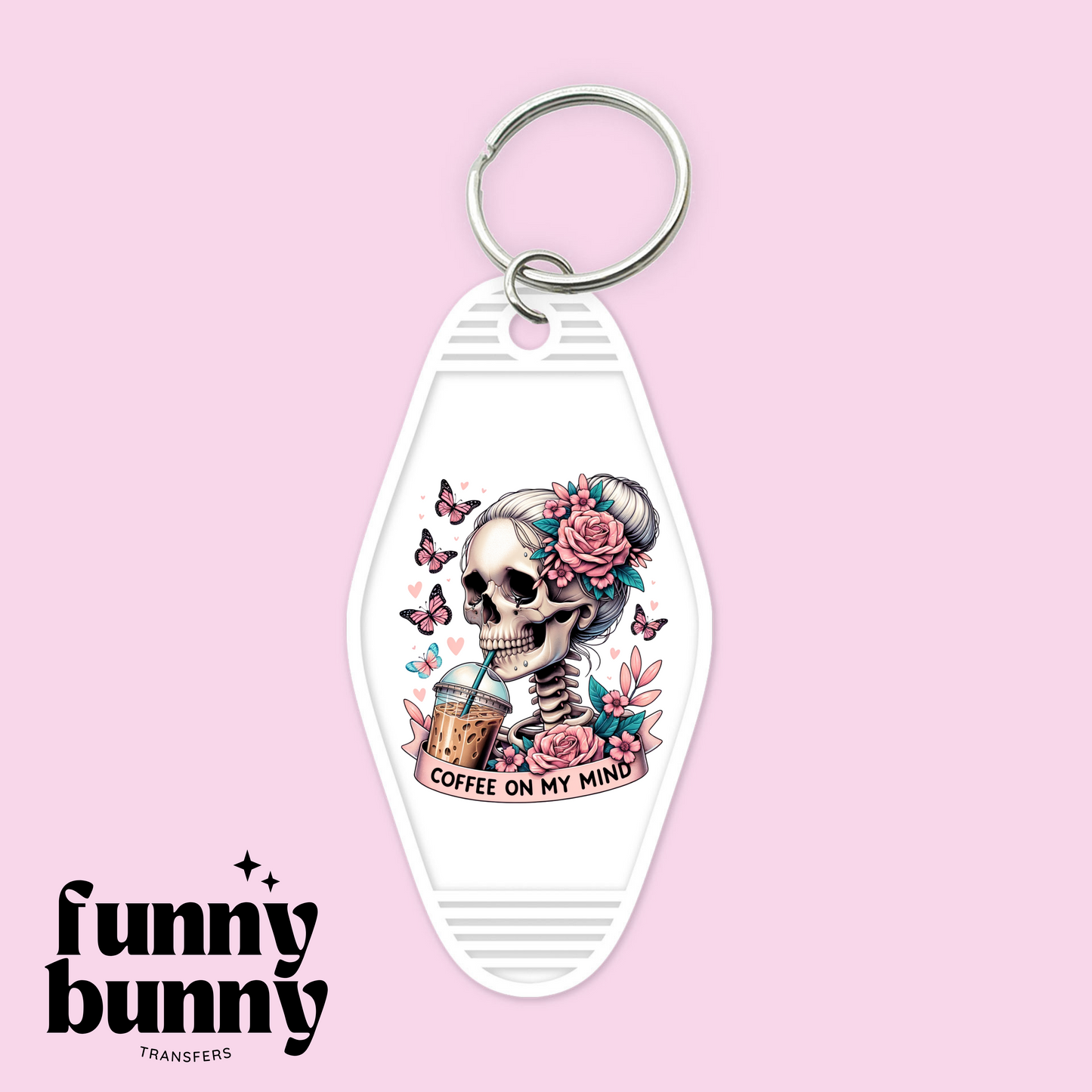 Coffee On My Mind - Motel Keychain