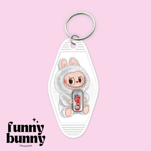 Labu Coke Can Monster- Motel Keychain