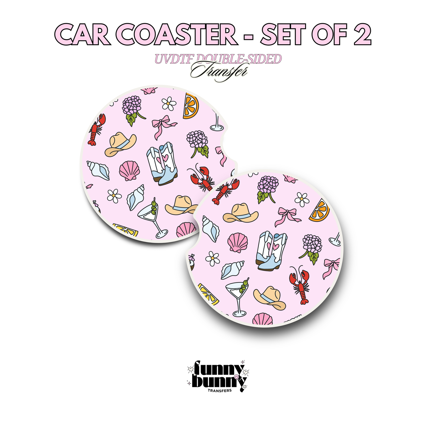 Colorful Summer - UVDTF Coaster